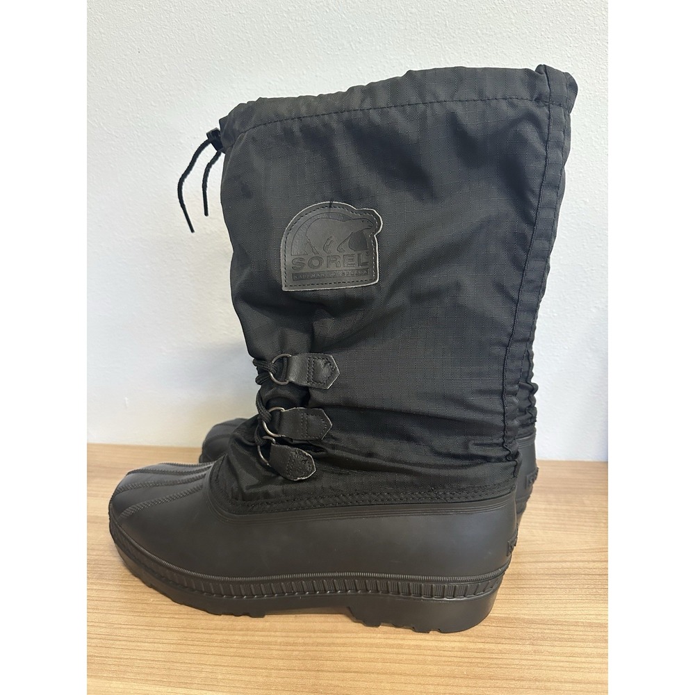 Sorel Blizzard II Boots Mens 13 Black Waterproof Insulated Winter Outdoor Snow